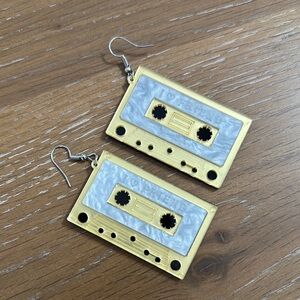 Retro Cassette Tape Earrings